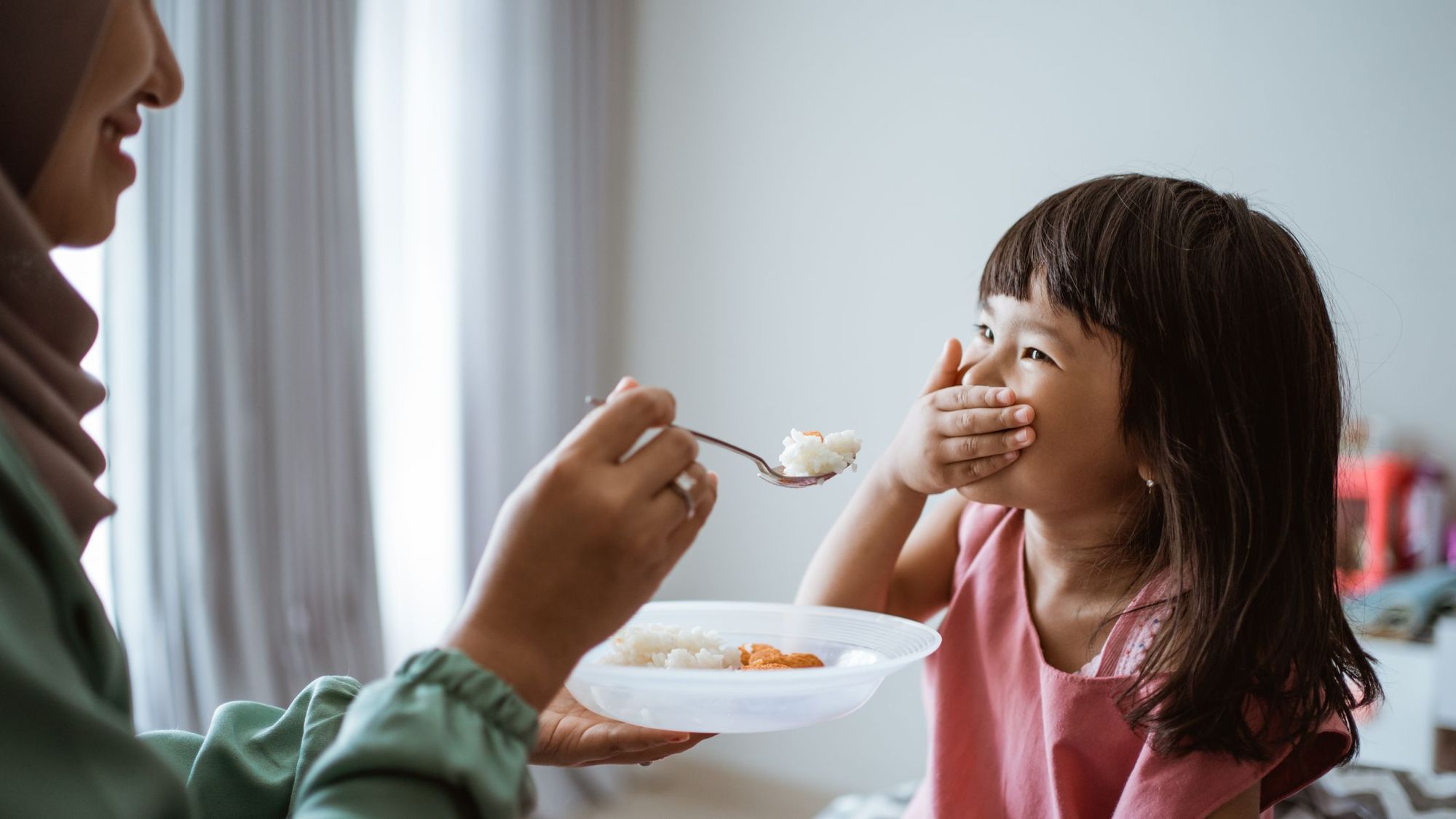 مصرف سبزیجات در کودکی